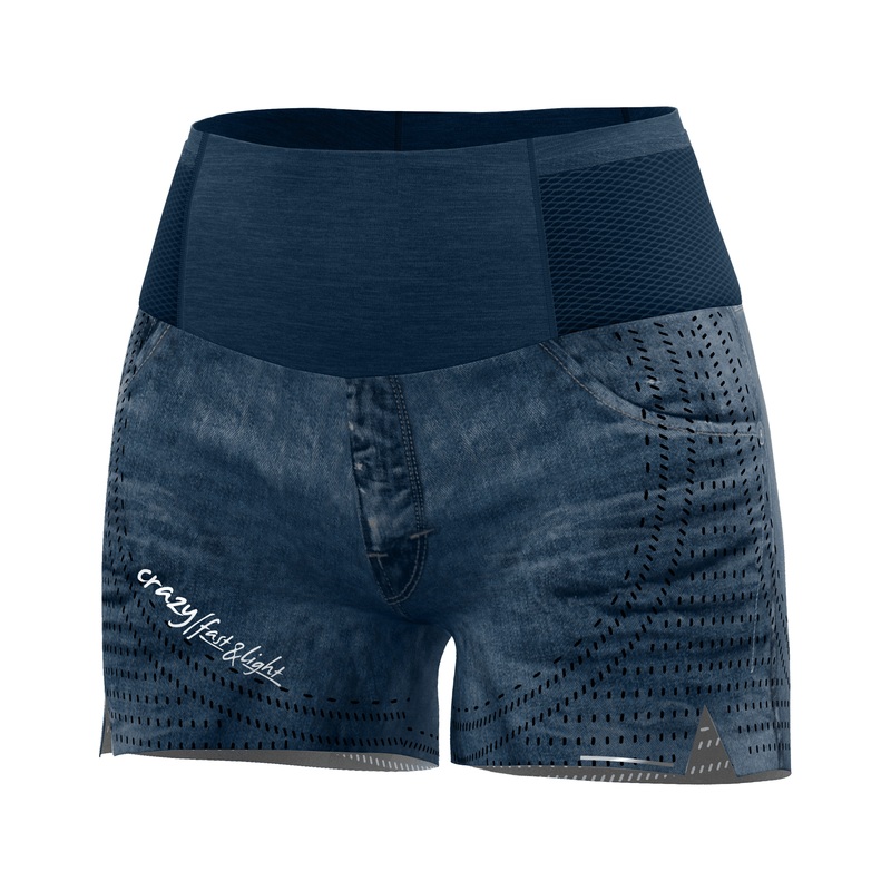Crazy W Short Lightning|Small|Medium|Large|Print Light Jeans|Mandala|Fast&Light
