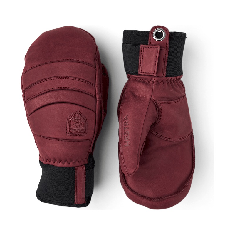 Hestra Leather Fall Line Mitt|XS/6|S/7|M/8|L/9|XL/10|XXL/11|Cork|Bordeaux