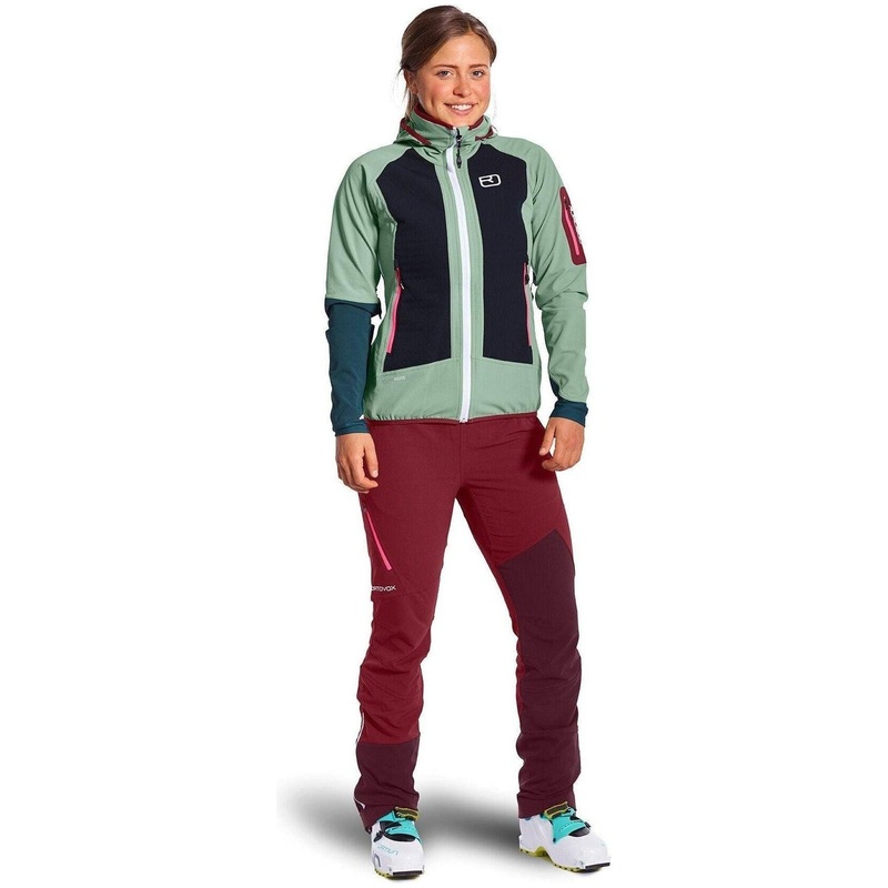 Ortovox W Col Becchei Pants|XSmall|Small|Medium|Large|XLarge|Dark Blood|Pacific Green