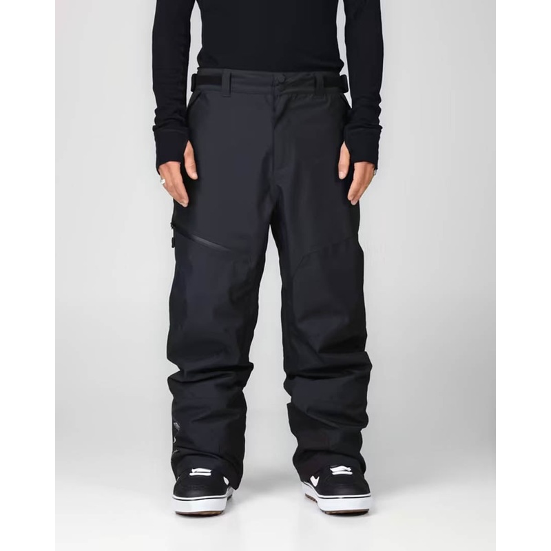 Zip Pants 2L Snow Pants – Black