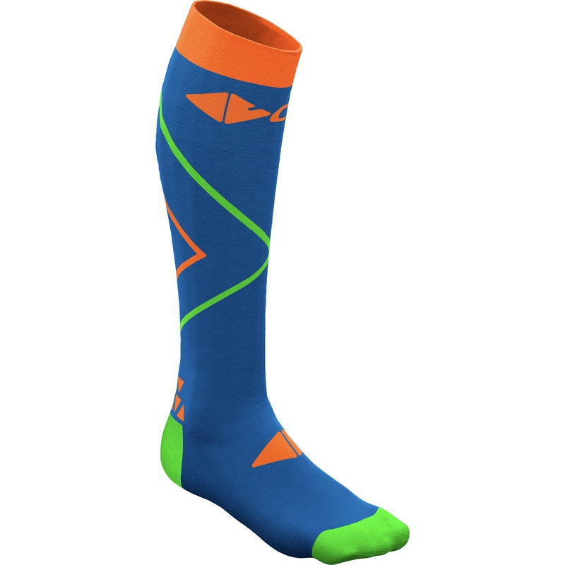 Crazy Energy Socks|35-38|39-42|43-46|Print Orange Fluo Scottish|Aurora