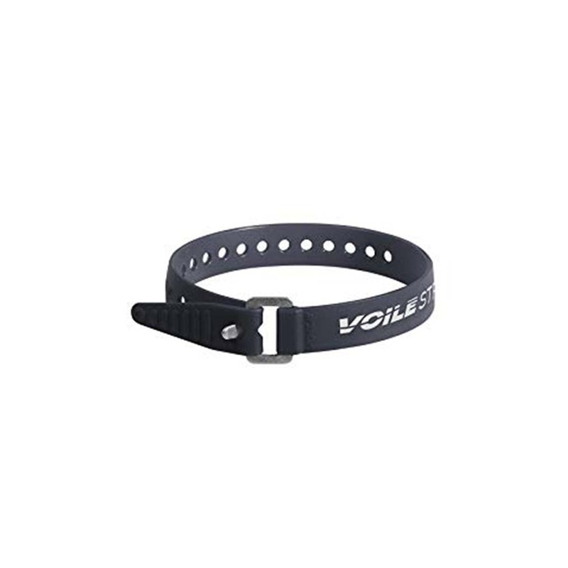 Straps Alu Buckle 25 Snowboard Accessory – Black