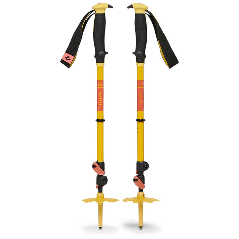 Traverse 3 Splitboarding Poles – Sulphur Green