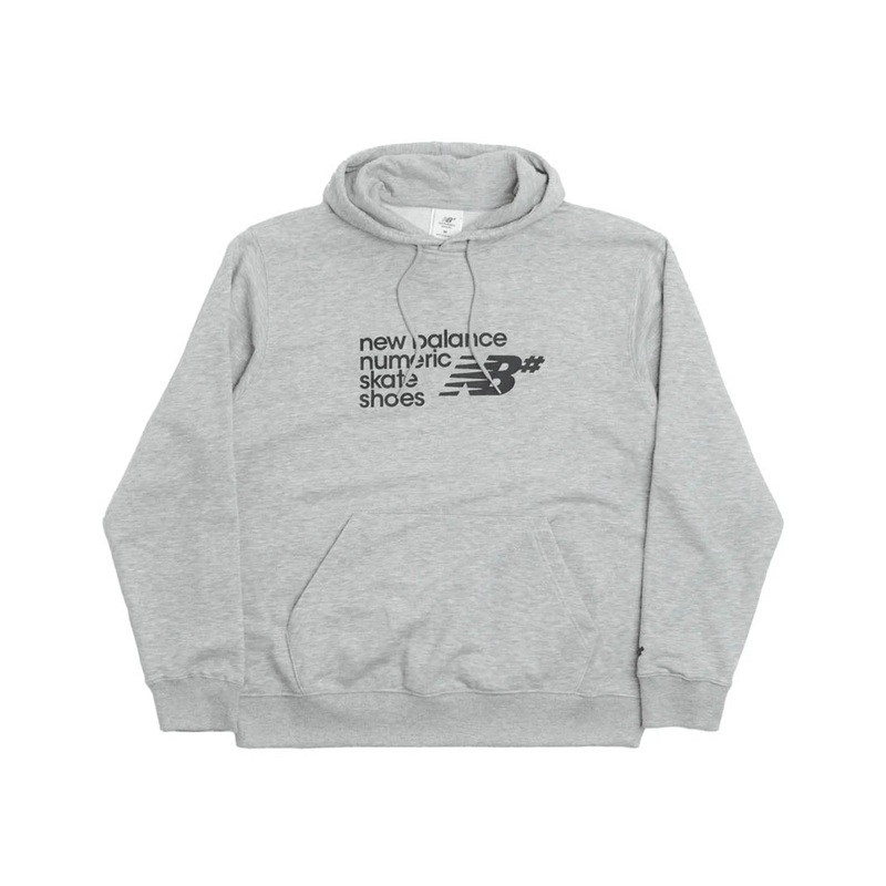 Numeric Logo Hoodie – Athletic Grey