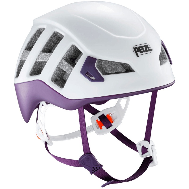 Petzl Meteora Helmet|White/Grey|White/Violet|Small/Medium