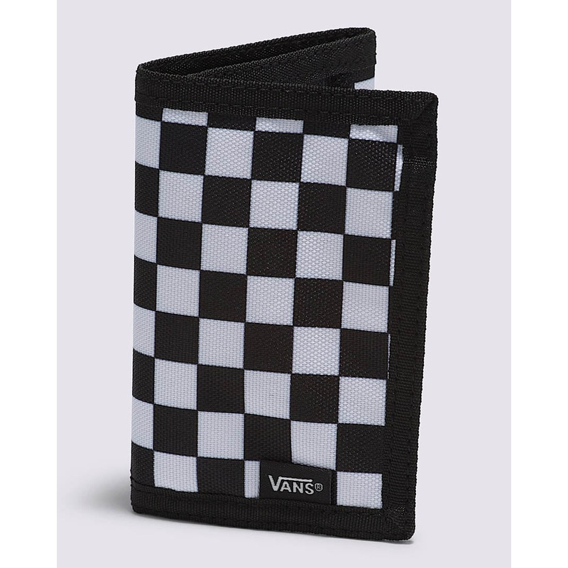Slipped Wallet – Black/White Check