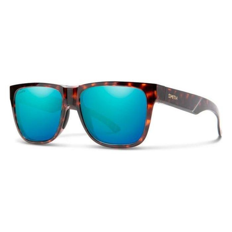 Smith Lowdown 2 Sunglasses|Tortoise || ChromaPop Polarized Opal Mirror|Matte Black Gold || ChromaPop Polarized Black Gold|Matte Black || ChromaPop Polarized Blue Mirror|Matte Tortoise || ChromaPop Polarized Bronze Mirror