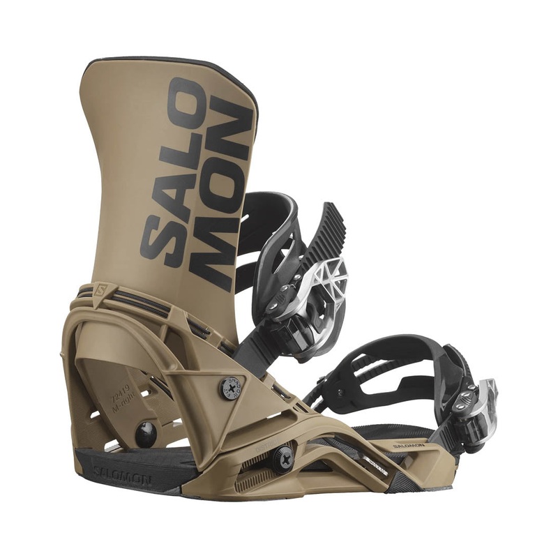 District Snowboard Bindings – Brown 2025