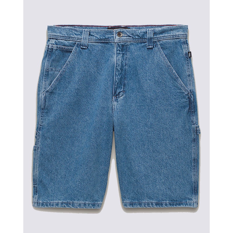 Drill Chore Loose Demin Shorts – Stone Wash