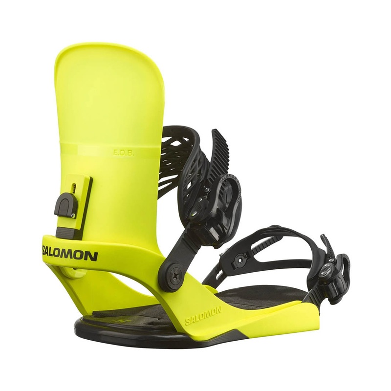 Edb Snowboard Bindings – Neon Yellow 2025