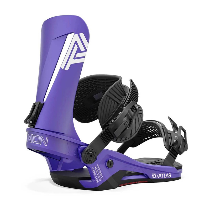Atlas Snowboard Bindings – Metallic Purple 2025