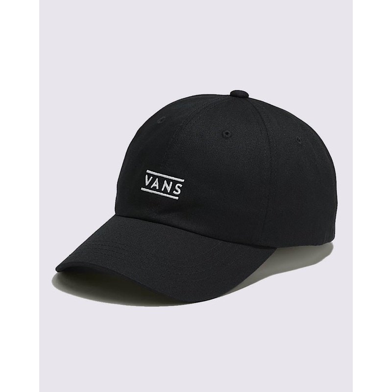 Half Box Curved Bill Jock Hat – Black