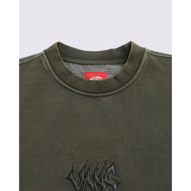 Skate Metal Sweatshirt – Grape Leaf
