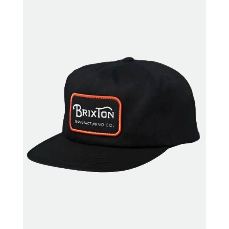 Grade Hp Snapback Hat – Black/Orange/White