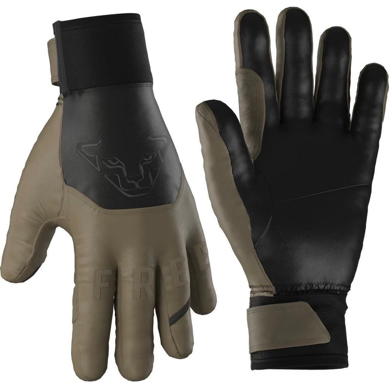 Dynafit Tigard Leather Gloves|XSmall|Small|Medium|Large|Marine Blue|Covert Khaki
