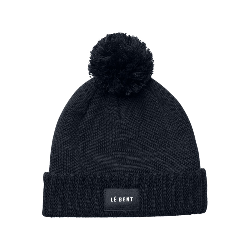 Le Bent Pom Pom Beanie|Black|Petrol Grey|Tofu|Olive