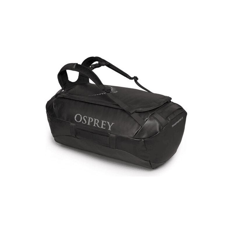 Osprey Transporter 65 Duffel|Black|Venturi Blue