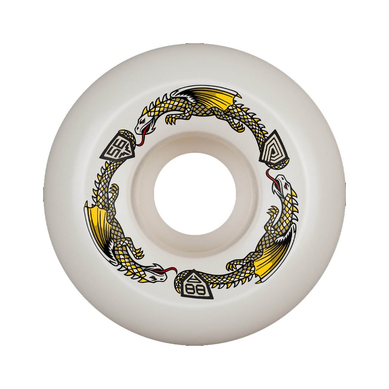 Dragon Formula 88A Skateboard Wheels – Natural