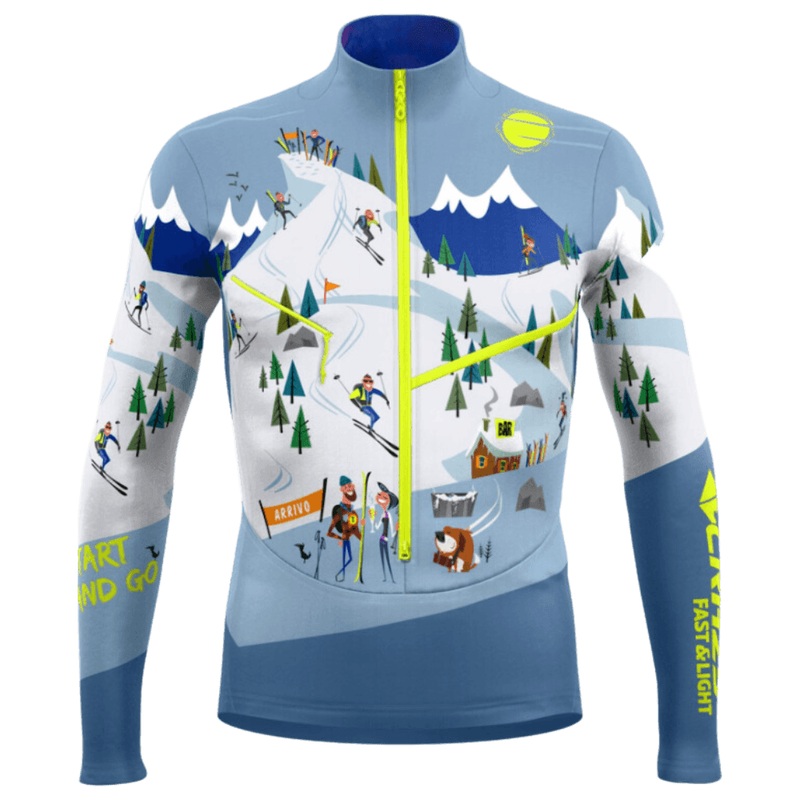 Crazy Hugo Race Top|Small|Medium|Large|XLarge|Big White|Start And Go|Scottish Gold
