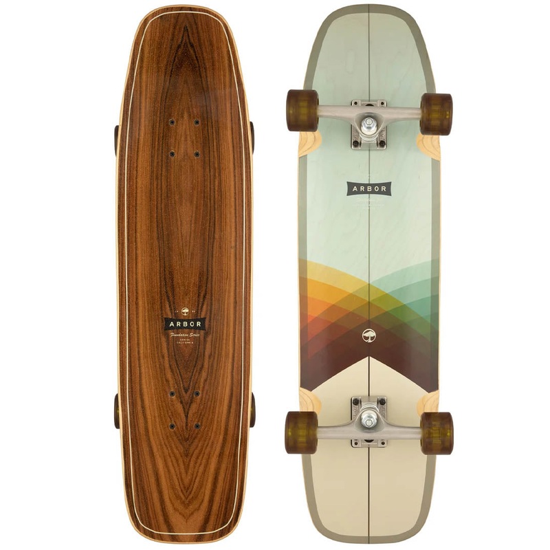 Foundation Shakedown 34 Complete Cruiser Skateboard
