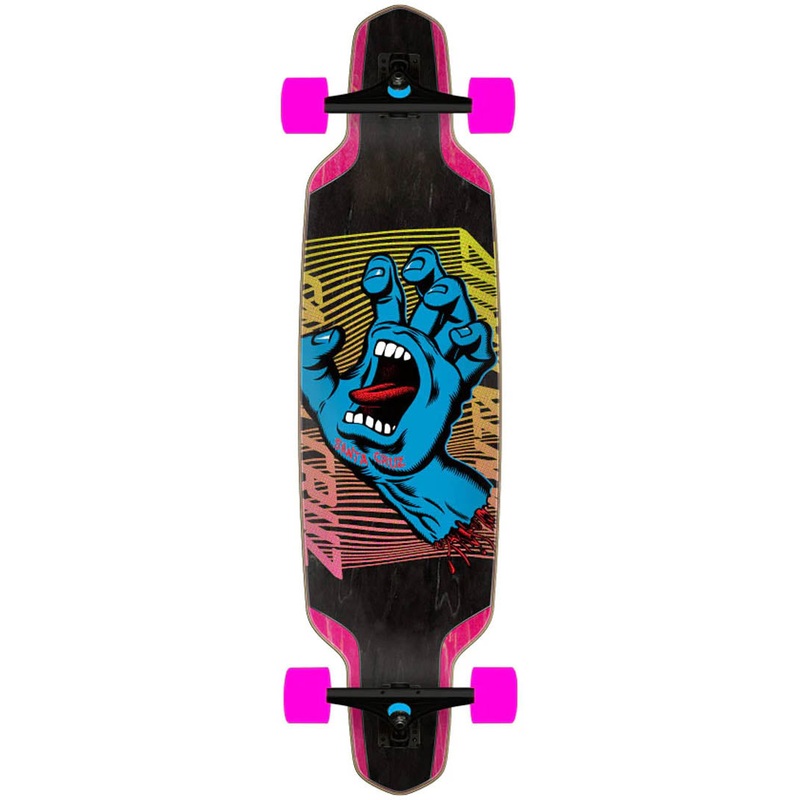 Drop Down Split Hand Complete Longboard