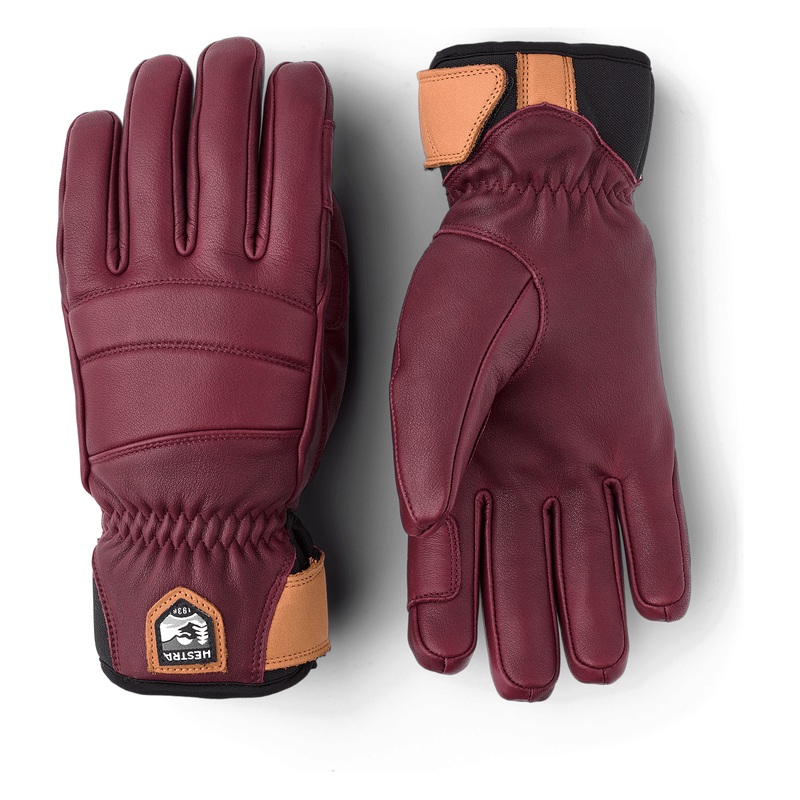 Hestra W Fall Line Gloves|S/6|M/7|L/8|XL/9|Bordeaux|Cork