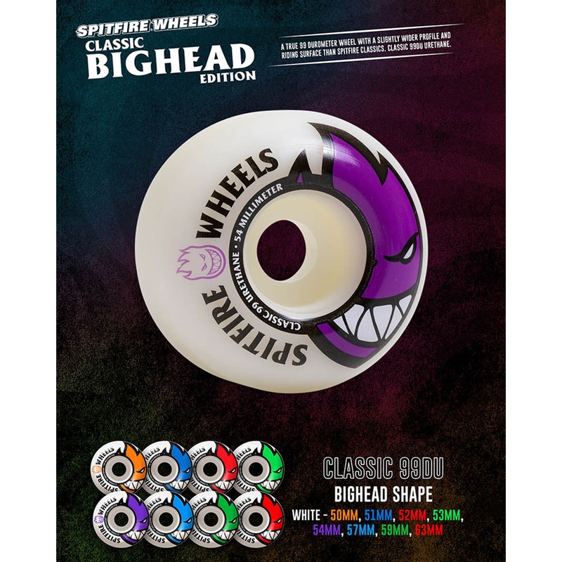 Bighead 99D Skateboard Wheels 51mm