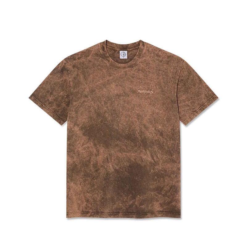Acid Surf Logo T-Shirt – Brown