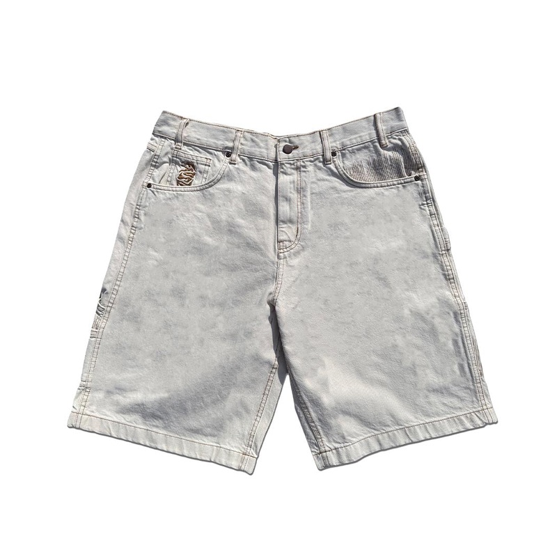 Cpu Jorts Baggy Shorts – Off White