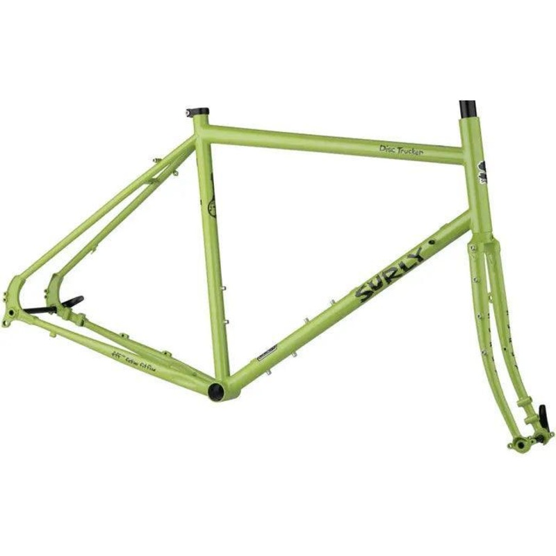 Surly Disc Trucker Frameset – 700c, Steel, Pea Lime Soup, 56cm