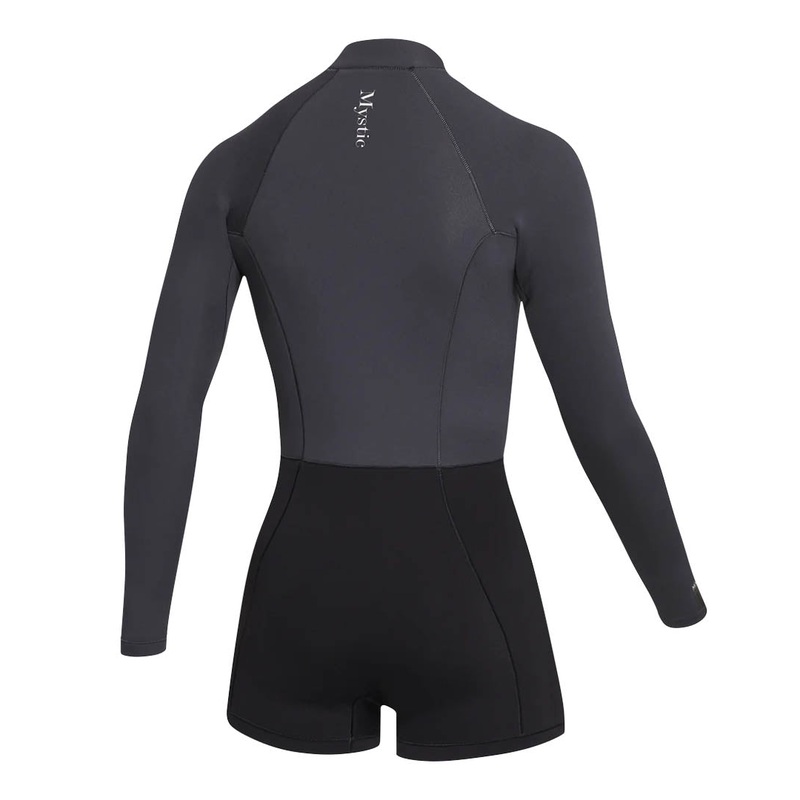 Lunar Longarm 2/2Mm Short Wetsuit – Black