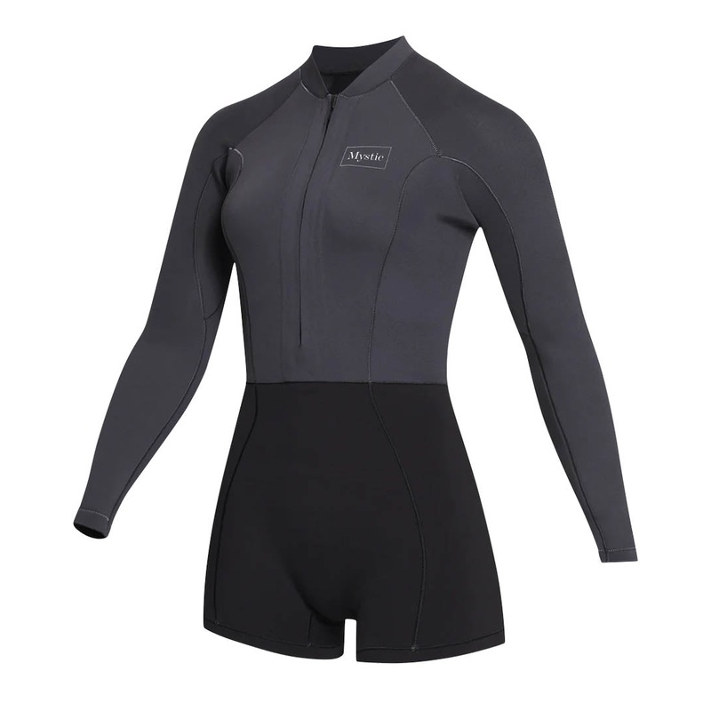 Lunar Longarm 2/2Mm Short Wetsuit – Black