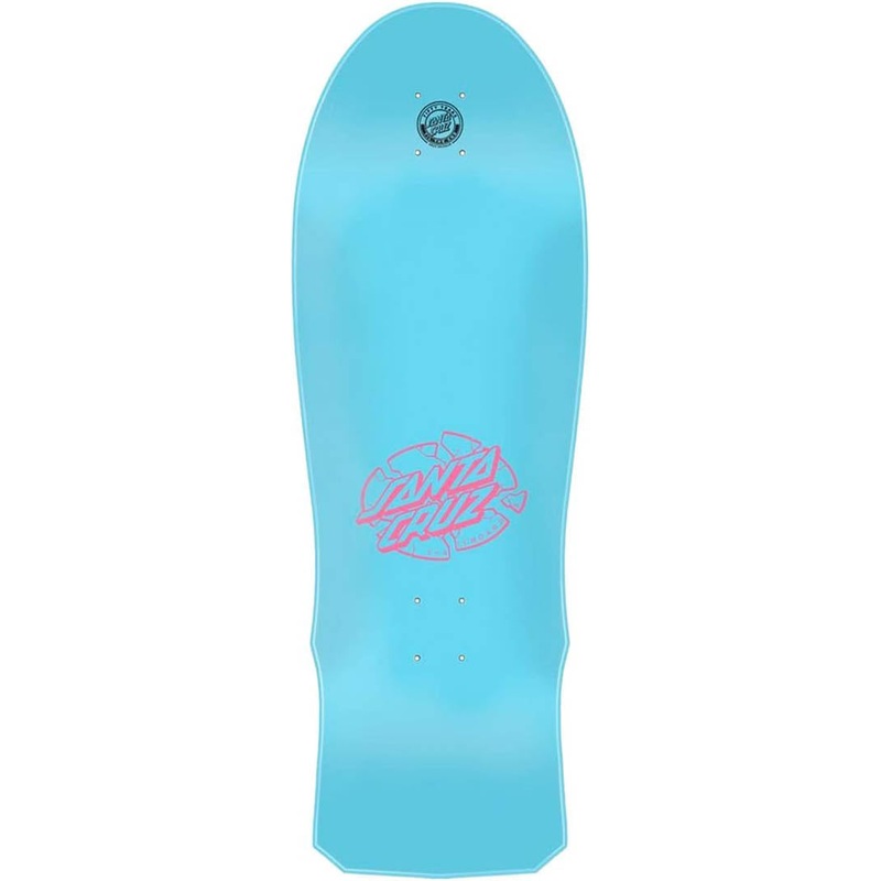 Reissue Grabke Exploding Skateboard Deck light blue