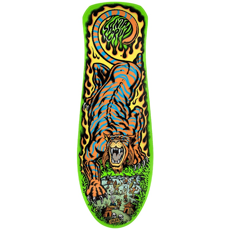 Reissue Salba Tiger Skateboard Deck