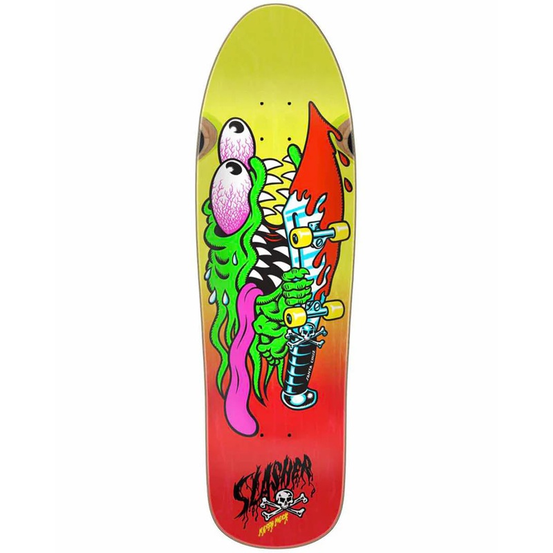 Reissue Shaped Meek Slasher Skateboard Deck