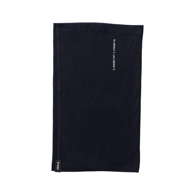 Le Bent Core Neck Gaiter 200|Black|Nightshade