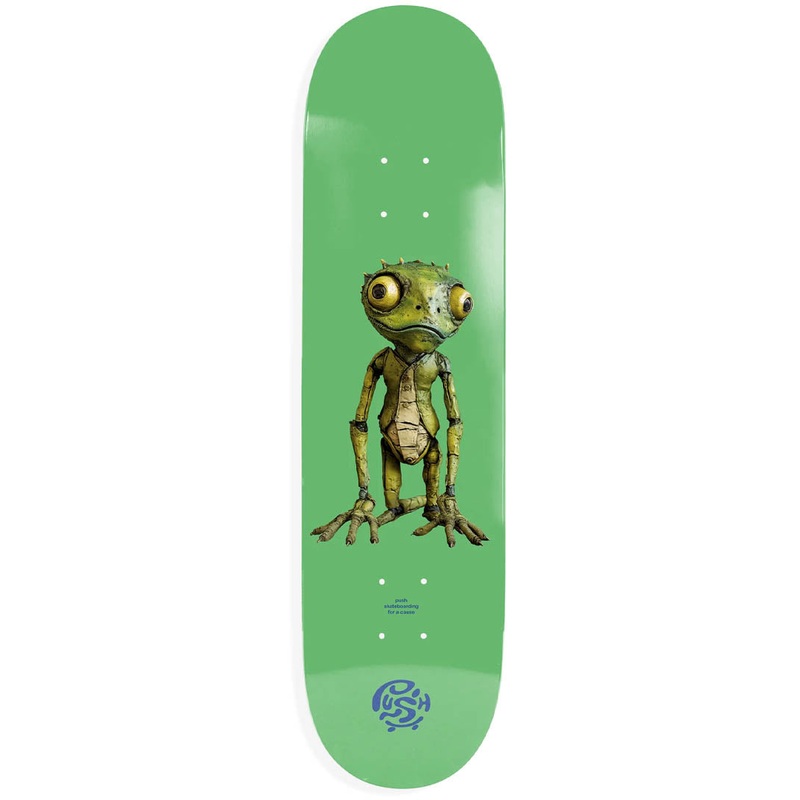 Lizard Guy Incomplete Skateboard 7.5