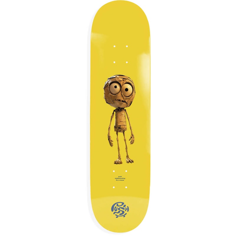 Plywood Guy Incomplete Skateboard 7.25