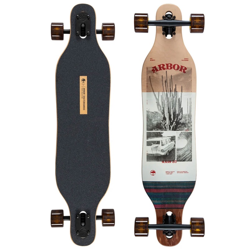 Drop Thru Photo Axis 37 Complete Longboard