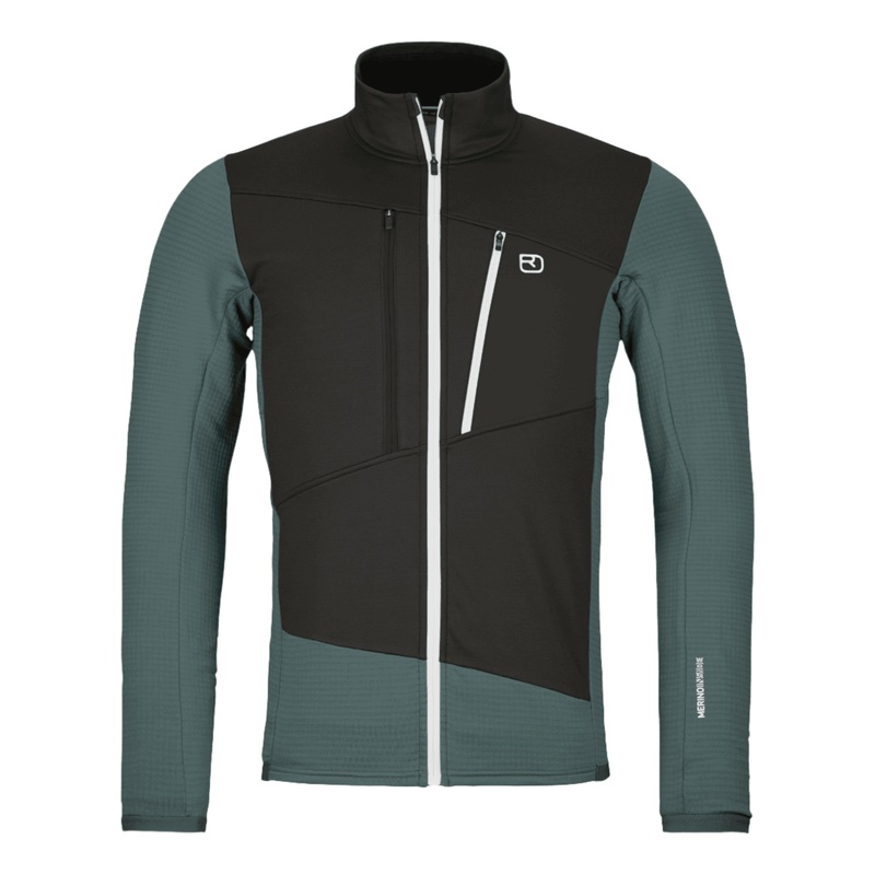 Ortovox M Fleece Grid Jacket|Small|Medium|Large|XLarge|XXLarge|Dark Arctic Grey