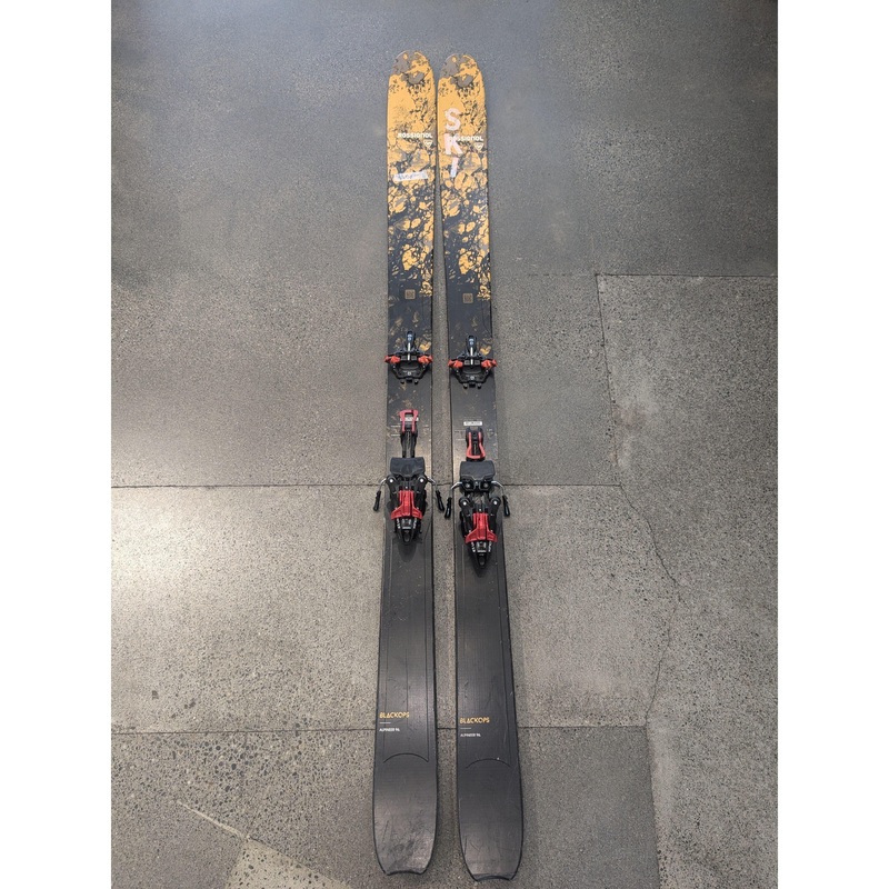 Black Ops 96 185cm with new Kingpin 13 Bindings
