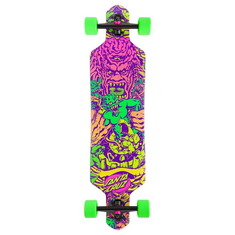 Drop Thru Roskopp Five Complete Longboard