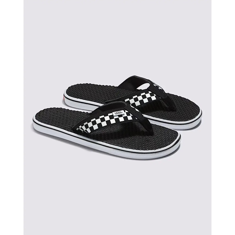 Mte La Costa Lite Checkerboard Sandals – Black/White