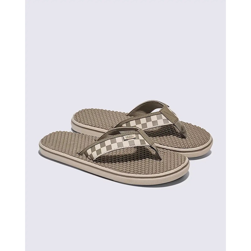 Mte La Costa Lite Checkerboard Sandals – Bungee Cord Brown