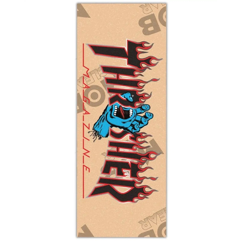 Thrasher X Screaming Flame Logo Clear Griptape