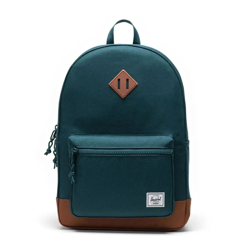 Heritage Youth Backpack – Dark Sea/Saddle Brown
