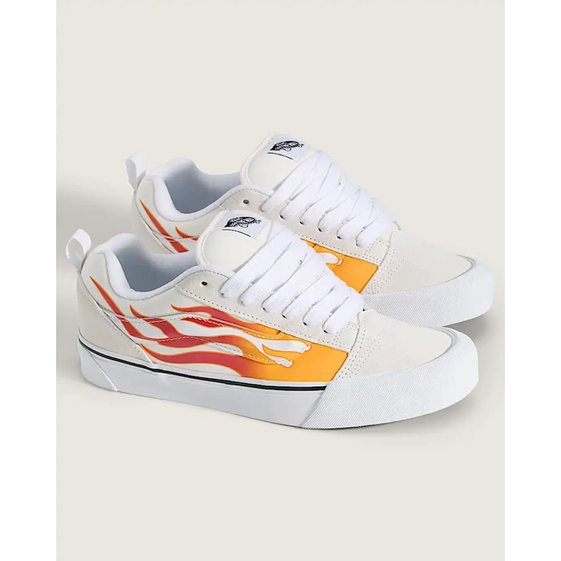 Knu Skool Shoes – Flame Cream|M8 / W9.5|M9 / W10.5|M10 / W11.5
