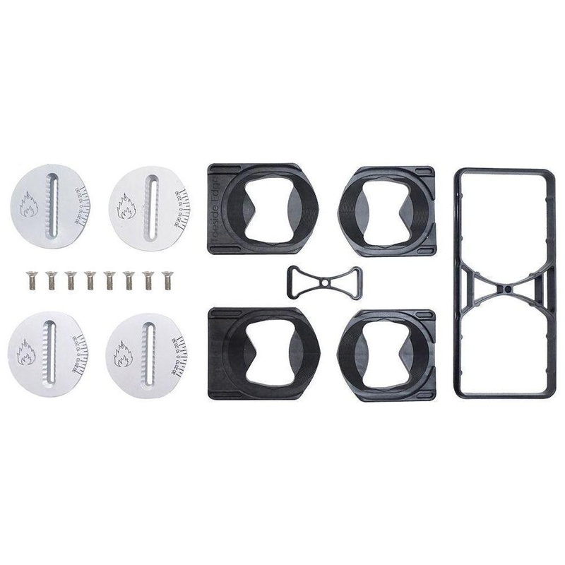 Spark R&D Splitboard Pucks|Canted|Flat|Metal|Black|Green|Gold|Blue|Red