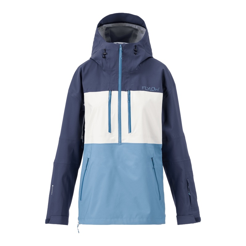 Flylow W Lucy Anorak Jacket|XSmall|Small|Medium|Night/Vintage Blue/Marble