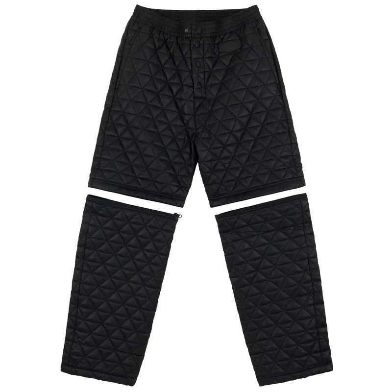 Convertible Micro Puffer Base Layer Pants – Black